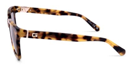 Guess GU00064 Tortoise, Green glasses - Tortoise / Green - Side View