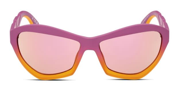 Adidas OR0095 Pink, Orange Prescription Sunglasses - 50% Off Lenses