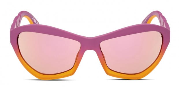 Adidas OR0095 Pink Orange Prescription Sunglasses 50 Off Lenses