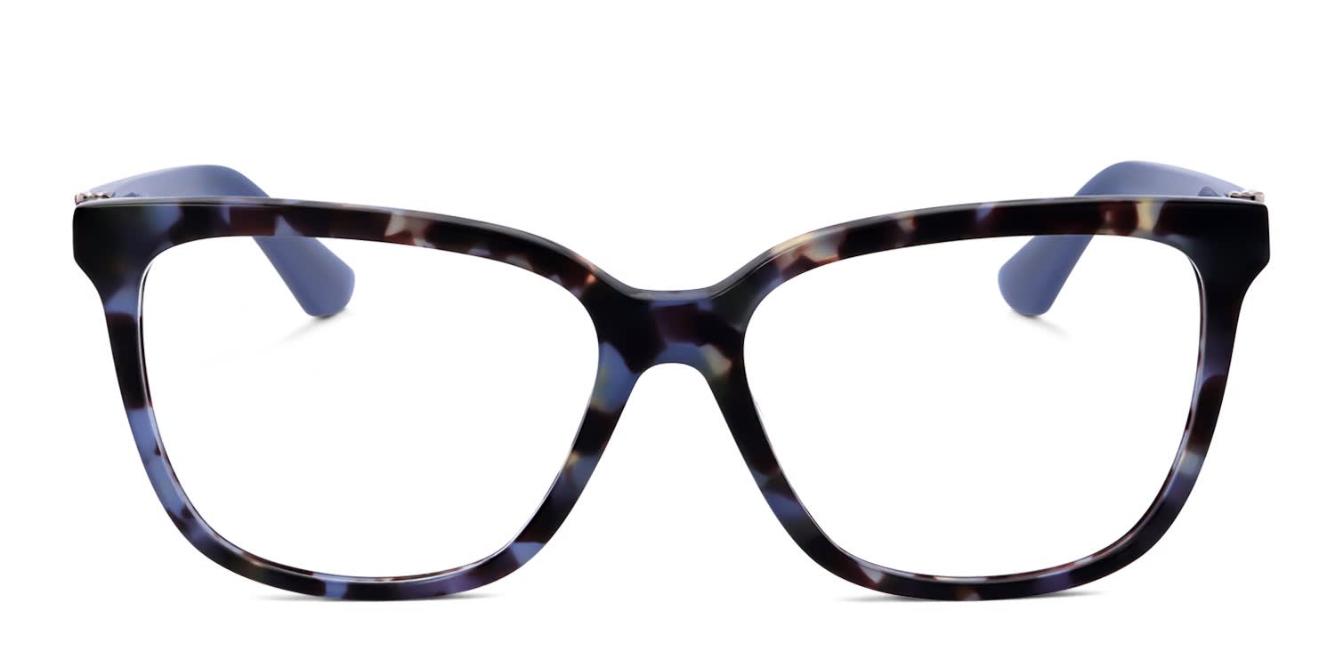 Guess GU2937-N Tortoise, Blue glasses - Tortoise / Blue - Frontal View