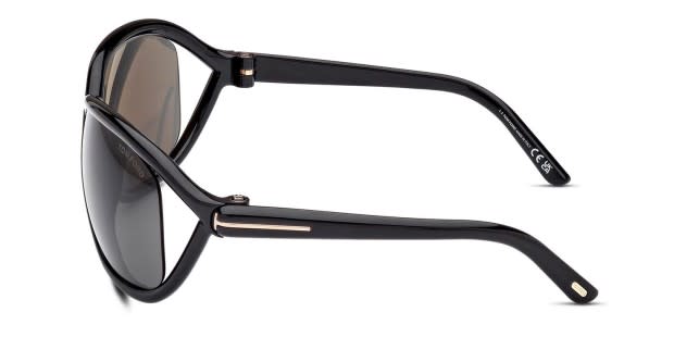【送料,関税込】TOM FORD サングラス Fernanda TF1069 Tom Ford TF1069 Fernanda Shiny Black Prescription Sunglasses
