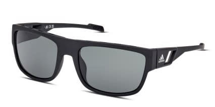 Adidas SP0082 Matte Black glasses - Matte Black - Angle View