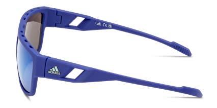 Adidas SP0082 Blue glasses - Blue - Side View