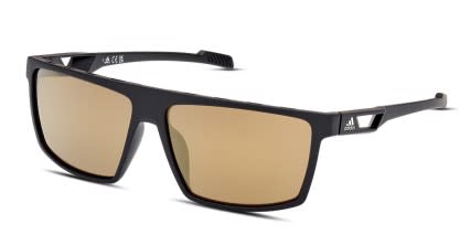 Adidas SP0083 Matte Black glasses - Matte Black - Angle View