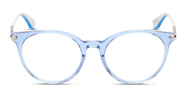 adidas アイシールド クリア Adidas OR5073 Blue, Clear Prescription Eyeglasses