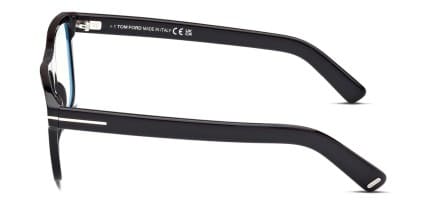 Tom Ford TF5902-B Shiny Black glasses - Shiny Black - Side View