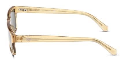 Guess GU00085 Yellow, Clear glasses - Yellow / Clear - Side View