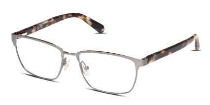 Guess GU50091 Gunmetal glasses - Gunmetal - Angle View