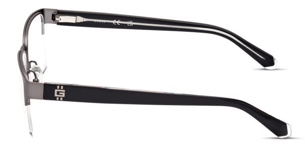 Guess GU50095 Gunmetal Prescription Eyeglasses