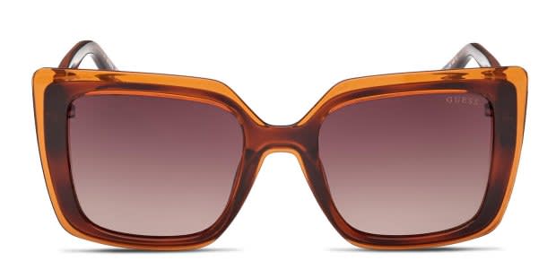 Guess GU7908 Tortoise, Brown, Clear Prescription Sunglasses display picture 1