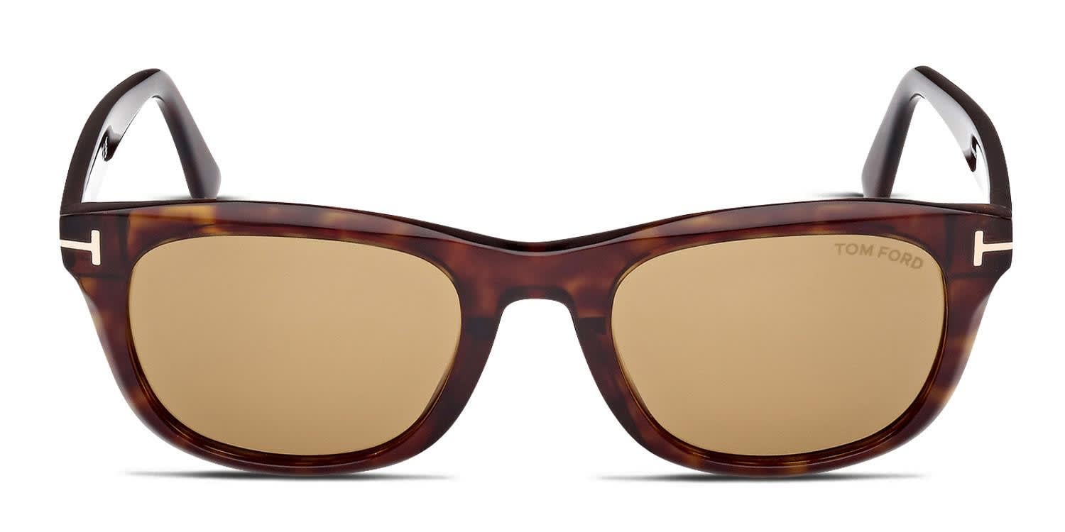 Tom Ford TF1076 Kendel Tortoise glasses - Tortoise - Frontal View