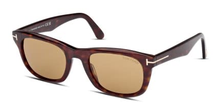 Tom Ford TF1076 Kendel Tortoise glasses - Tortoise - Angle View