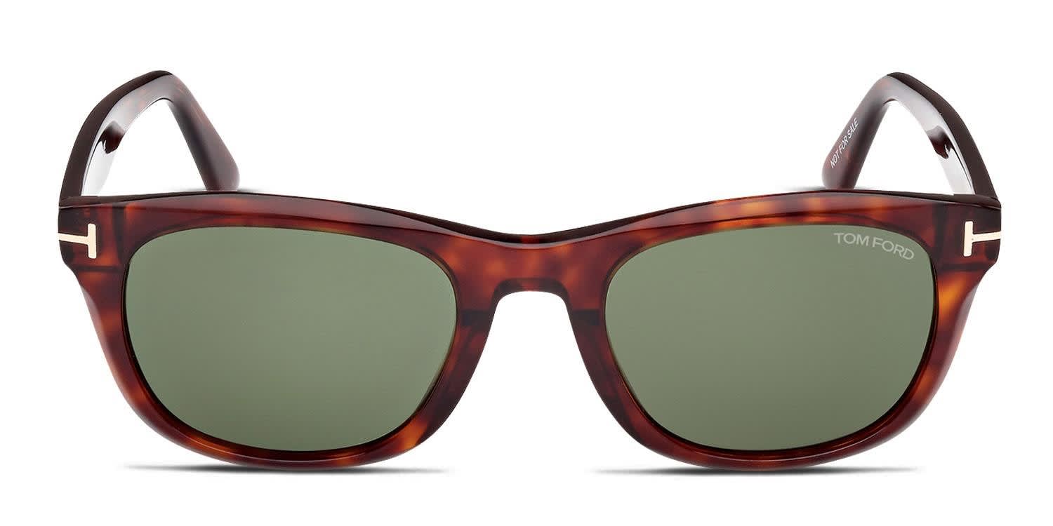 Tom Ford TF1076 Kendel Brown, Tortoise glasses - Brown / Tortoise - Frontal View