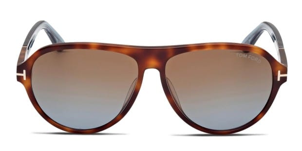 Tom Ford TF1080 Quincy Tortoise Prescription Sunglasses display picture 3