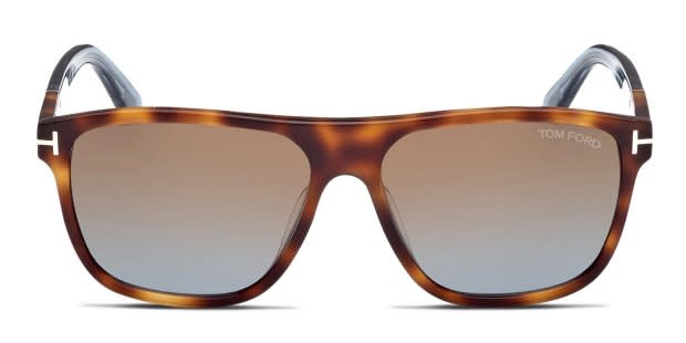 新品級TOM FORD Frances TF1081 ブラウン 高級サングラス Tom Ford® FT1081 FRANCES Square Sunglasses - EuroOptica