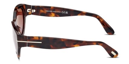 Tom Ford TF1086 Penny Tortoise glasses - Tortoise - Side View