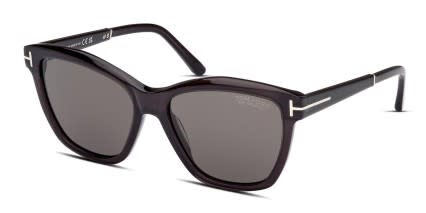 Tom Ford TF1087 Lucia Black glasses - Black - Angle View