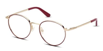 Guess GU2725 Red, Gold glasses - Red / Gold - Angle View