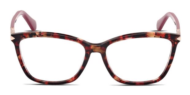 Guess GU2880 Tortoise, Red Prescription Eyeglasses