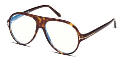 Tom Ford TF5012-B Tortoise glasses - Tortoise - Angle View