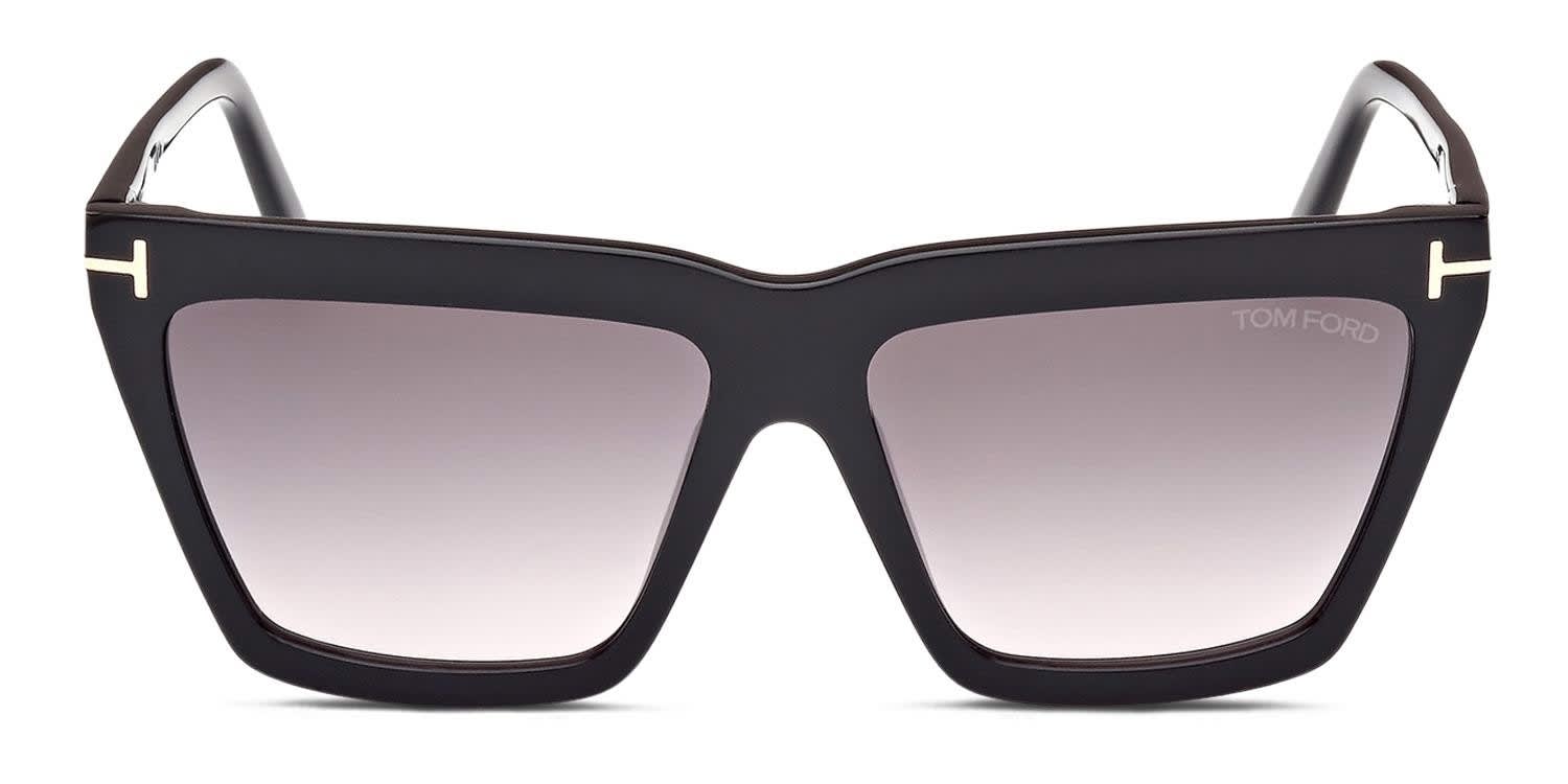 Tom Ford TF1110 Eden Shiny Black glasses - Shiny Black - Frontal View