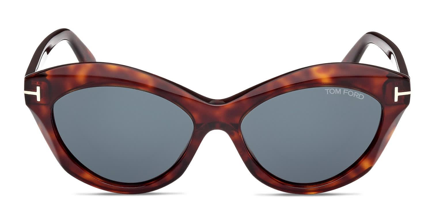 Tom Ford TF1111 Toni Tortoise glasses - Tortoise - Frontal View
