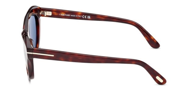 サングラス TOM FORD Woman Sunglasses Brown TONI TF1111 52E Tom Ford TF1111 Toni Tortoise Prescription Sunglasses