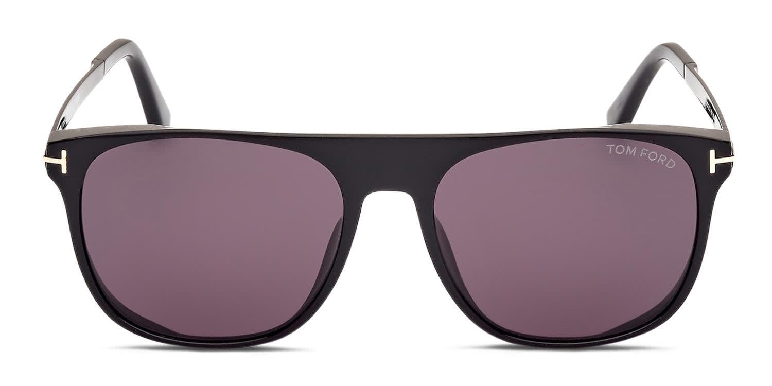 Tom Ford TF1105 Lionel-02 Shiny Black glasses - Shiny Black - Frontal View