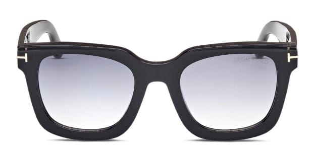 TOM Tom Ford TF1115 Leigh-02 Shiny Black Prescription Sunglasses