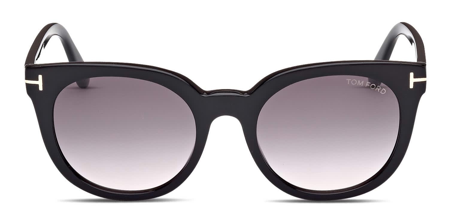 Tom Ford TF1109 Moira Shiny Black glasses - Shiny Black - Frontal View