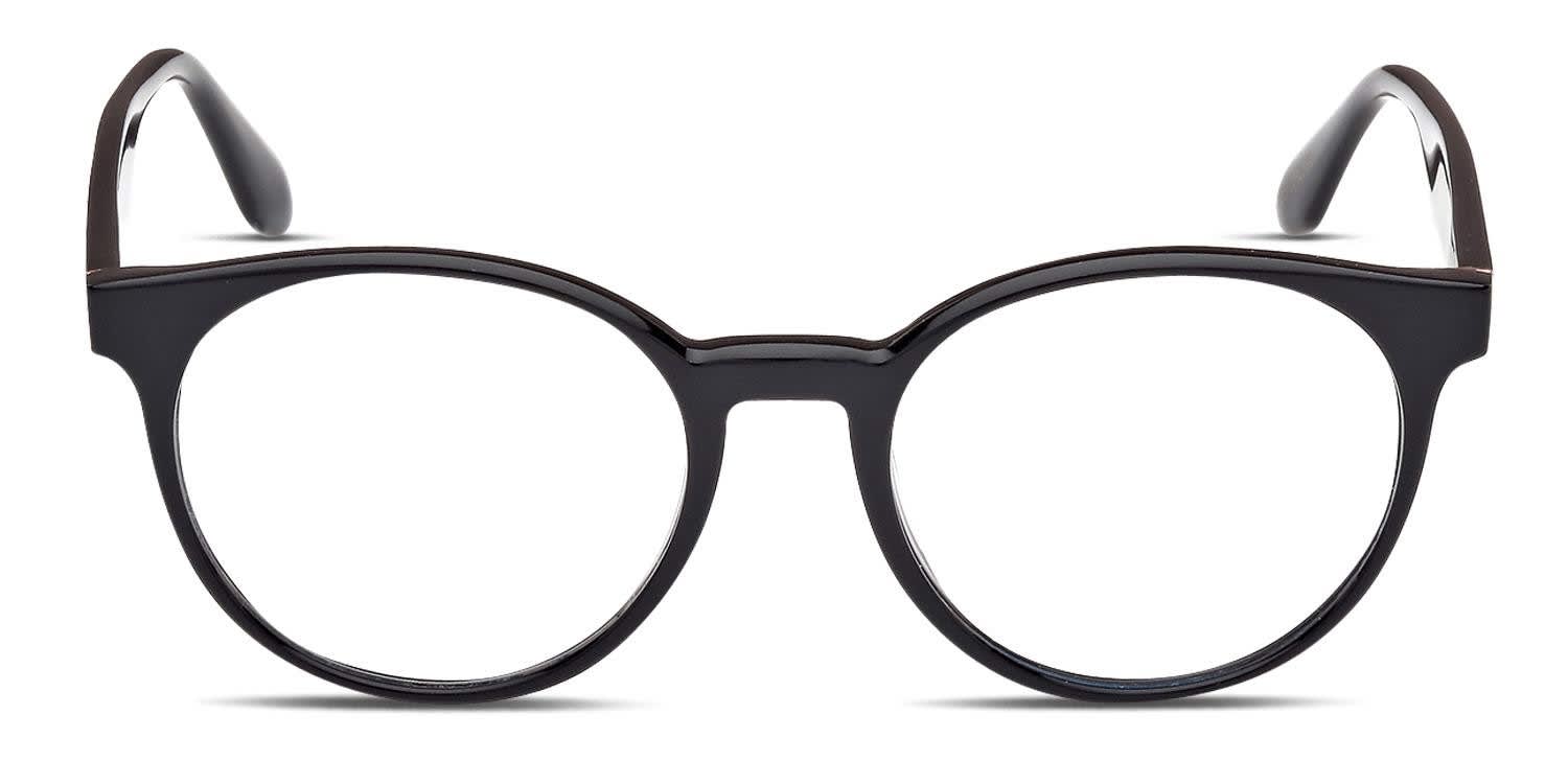 Adidas OR5085 Shiny Black glasses - Shiny Black - Frontal View