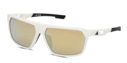 Adidas SP0096 White glasses - White - Angle View