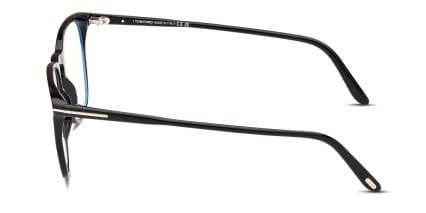 Tom Ford TF5937-B Shiny Black glasses - Shiny Black - Side View