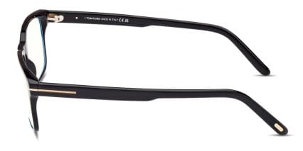 Tom Ford TF5938-B Shiny Black glasses - Shiny Black - Side View