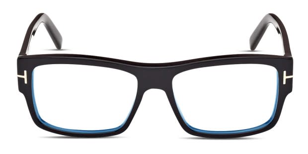 Tom Ford TF5941 B Shiny Black Prescription Eyeglasses