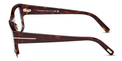 Tom Ford TF5941-B Tortoise glasses - Tortoise - Side View