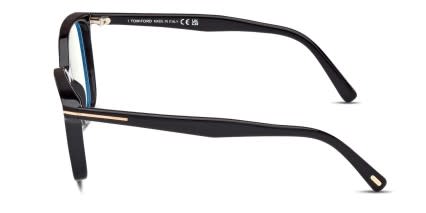 Tom Ford TF5949-B Shiny Black glasses - Shiny Black - Side View