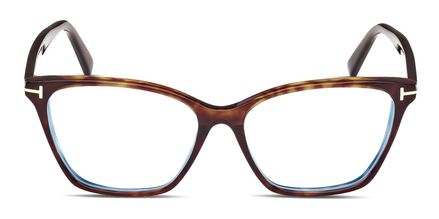 Tom Ford TF5949-B Tortoise glasses - Tortoise - Frontal View