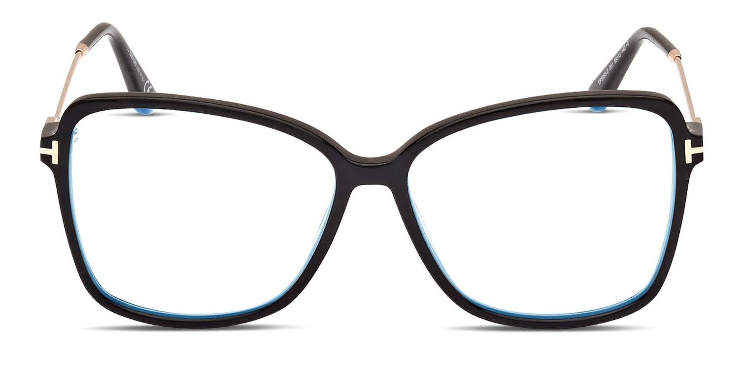 Tom Ford TF5953-B Shiny Black Prescription Eyeglasses