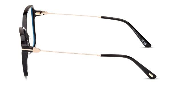 Tom Ford TF5953-B Shiny Black Prescription Eyeglasses display picture 1