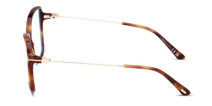Tom Ford TF5953-B Tortoise glasses - Tortoise - Side View
