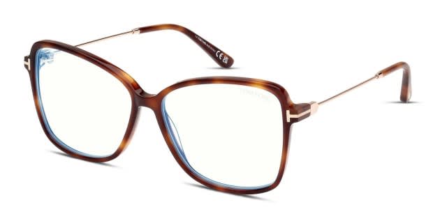 Tom Ford TF5953-B Tortoise Prescription Eyeglasses