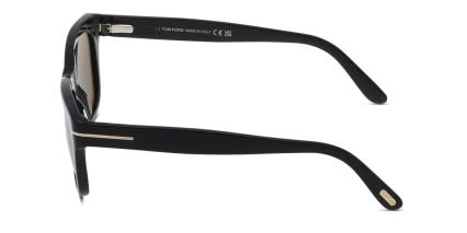 Tom Ford TF0237 Snowdon Shiny Black glasses - Shiny Black - Side View