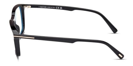 Tom Ford TF5959-B Shiny Black glasses - Shiny Black - Side View