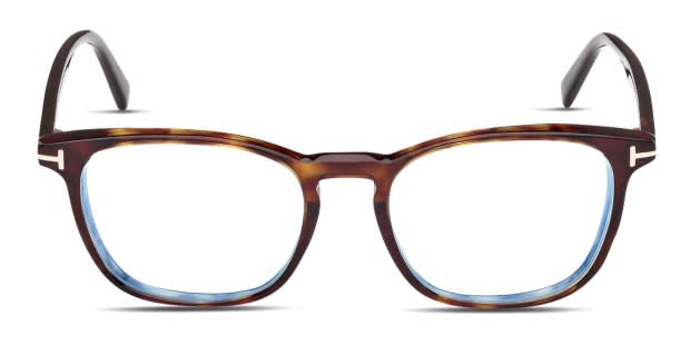 Tom Ford TF5960-B Tortoise Prescription Eyeglasses display picture 2