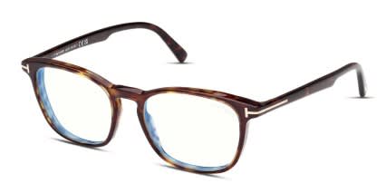 Tom Ford TF5960-B Tortoise glasses - Tortoise - Angle View