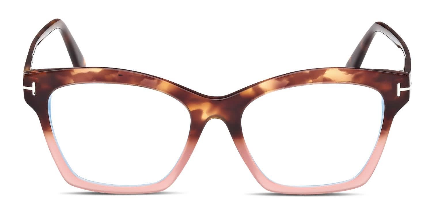 TOMFORD キャットアイクラス FT5766B 078 Eyeglasses Tom Ford FT5766-B (078) FT5766-B Woman | Free