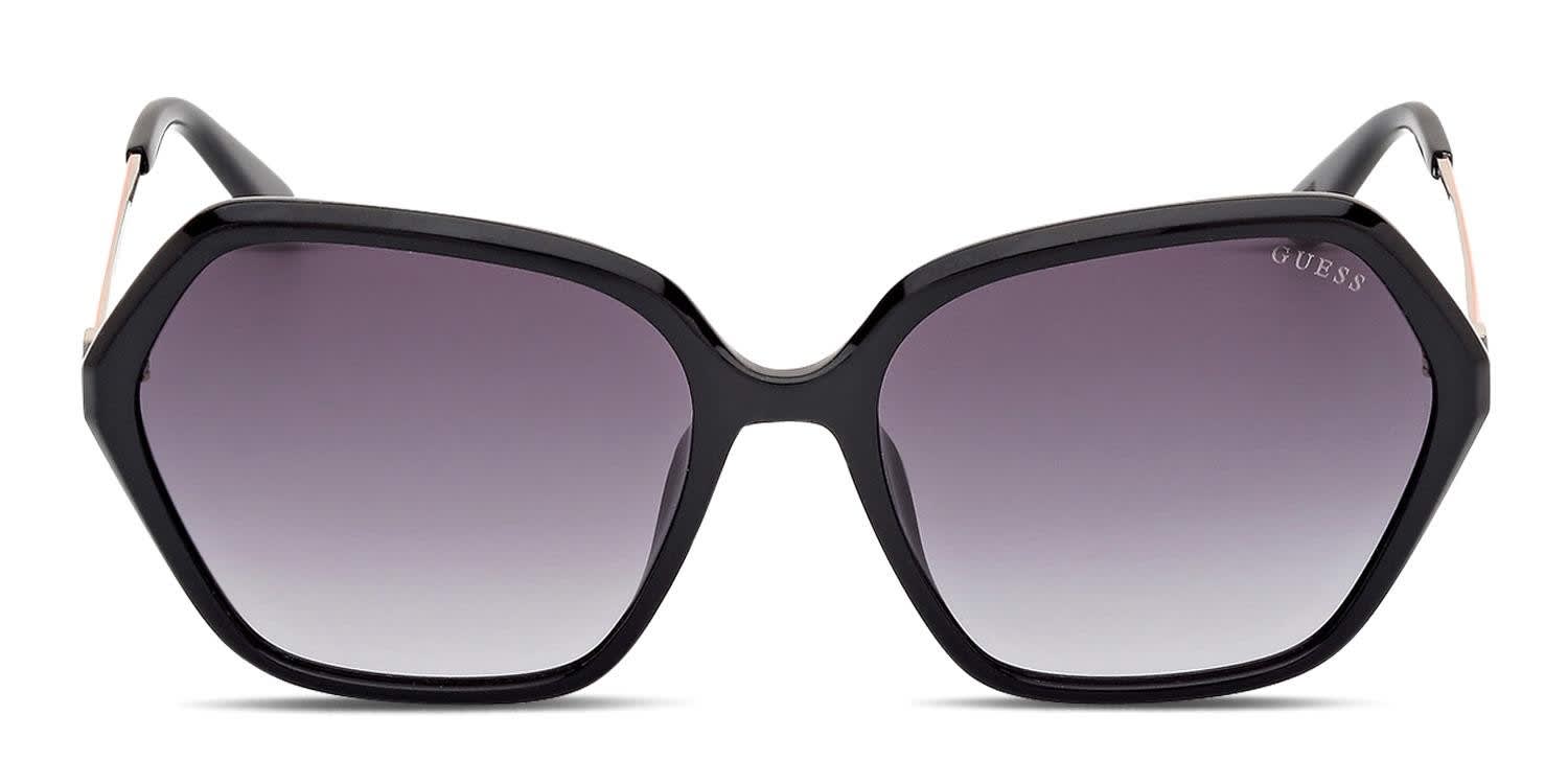 Adam Selman x Le Specs The Last Lolita Shiny Black Sunglasses
