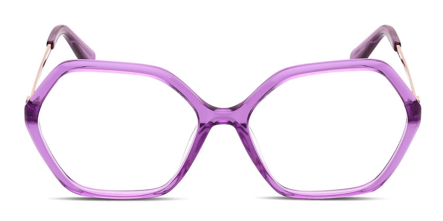 Guess GU50149 Purple glasses - Purple - Frontal View