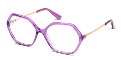 Guess GU50149 Purple glasses - Purple - Angle View